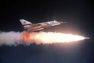 F-106 launching a Genie Rocket