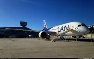 LAN Airlines CCC-BH At Miami International Airport.