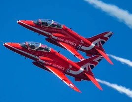 Red arrows