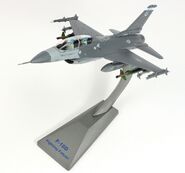 USAF F-16D Fighting Falcon Diecast Model