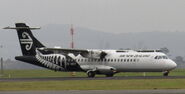 A Mount Cook Airline ATR 72-500.