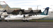 An older 'teal tail' livery ATR 72-500. Two of the type remain in the livery as the 72-500s are in the process of being phased out.