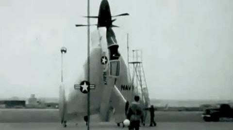 Convair XFY-1 Pogo Takeoff & Landing Test May 18, 1955 US Navy