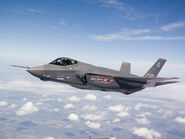 An F-35A.