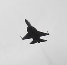 JF-17 flying overhead silhouette-1-