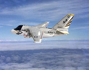 A Lockheed S-3A Viking in flight.