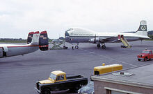 300px-Carvair and ambassador at bristol airport 1965 arp