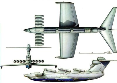 Lun class ekranoplan | Aircraft Wiki | Fandom