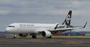 An Air New Zealand A321neo.