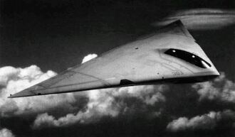 A-12 Avenger in flight NAN11-90