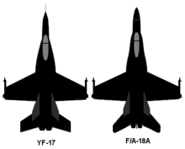 220px-YF-17 F-18-1-.png (5 KB) A comparison between the F/A-18 Hornet and YF-17 Cobra.