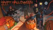 John w/Other Newblood Characters Halloween Oct 31st 2024 by Francishie