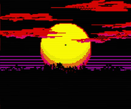 Scene 1: "There's a little black spot on the sun today. It's the same old thing as yesterday."