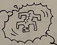 A sketch of Michael in a document.