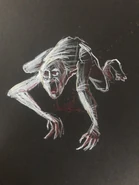 An early design of Michael when Chapter I started development, back when he was Abraham.