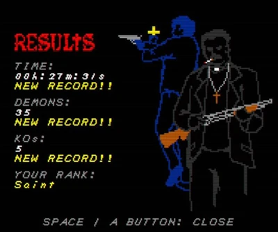 Survival mode results