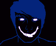 Amy Covering John's Eyes