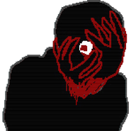Cropped still image of the demon.