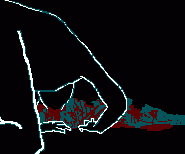 Michael after eating a bystander in Chapter II.