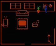 The living room
