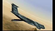 The C-5B enemy lacks an emblem