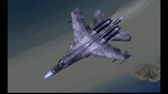 Enemy Su-27B from The Island Fortress