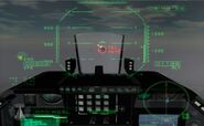 F-16XL cockpit in Airforce Delta Strike.