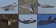 JSF X-32 collage.