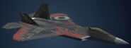 In the Aircraft Viewer, an F/A-22 Raptor can be seen with David's color scheme. It does not appear in game.