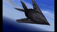 Enemy F-117A from Mobile Infantry.