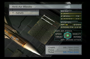 The T-58VD's special weapons, Long-Ranged Air-to-Air Missiles.