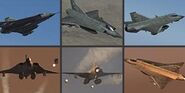 J 35 Draken collage.