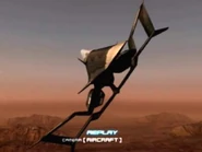 StN-002 Temperance in flight.