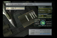 The F-16XL's special weapons, Multi-Lock Air-to-Surface Missiles.