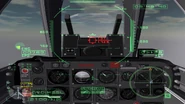 F-100D cockpit in AFD Strike.