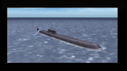 Russian submarine Dmitri Donskoi (TK-208) (Naiad, Umbriel)