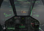 MiG-25PDS "Foxbat E" cockpit in AFD Strike.