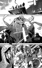 Om, alongside Kilik and other future members of Sleeping Forest, on a coup to destroying old Sleeping Forest