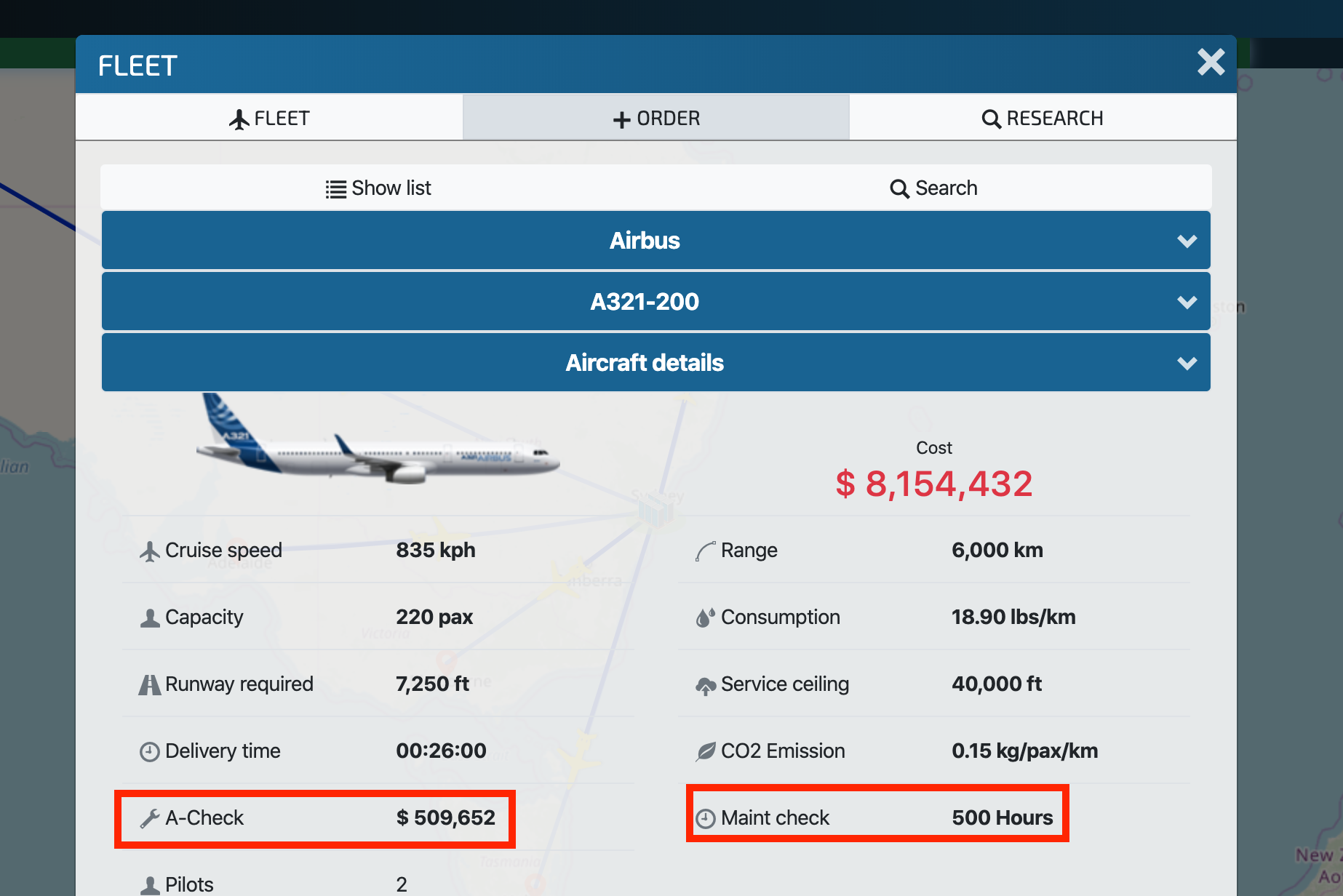 Maintenance | Airline Manager Wiki | Fandom