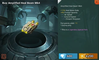 Amplified Heal Beam Mk4
