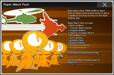 Raptr Attack Pack