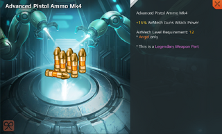 Advanced Pistol Ammo Mk4