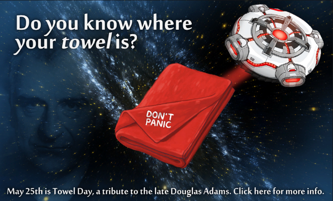 Towel Day 2013