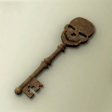 skeleton key skull