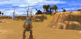 A Boomer contemplates his mission objectives