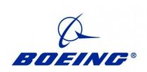 Logo of Boeing.