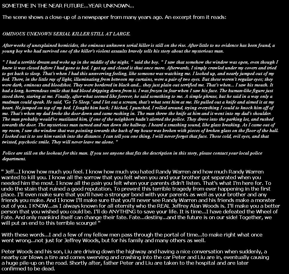 PROLOGUE A Jeff The Killer Story AirSharkSquad's Creepypasta Chronicles Wiki Fandom