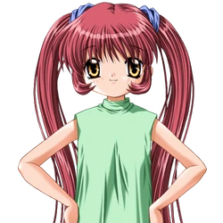 Michiru, as seen in the Air visual novel
