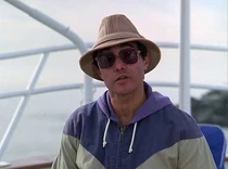 Skeet-jeopardy.jpg (15 KB) Joseph Della Sorte picks up a credit for just one line as the Skeet thrower. But then he has appeared before in Prisoner of Yesterday.