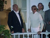 Kruger, ex-Nazi in hiding and an arms dealer, bathed in the Airwolf's spot light. But what is Archangel doing there?